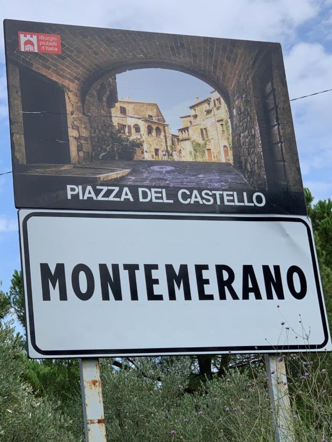 Inn Piazza In Montemerano, The Heart Of Tuscany Kültér fotó